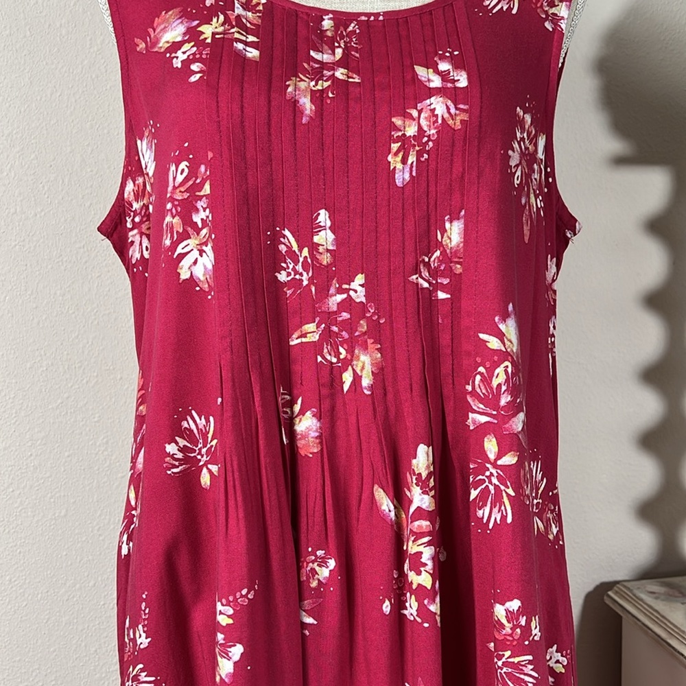 Sonoma M Pink Floral Dress - Picture 3 of 14